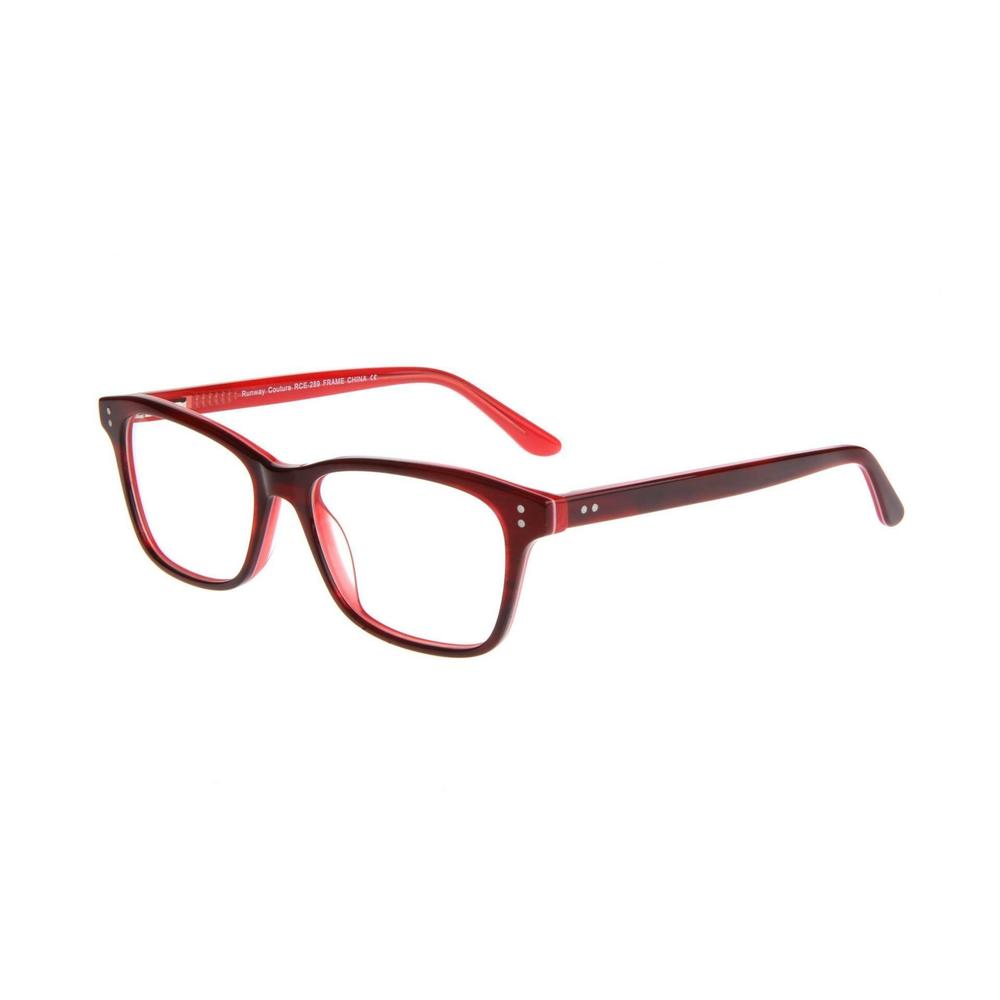 NEW RUNWAY COUTURE RCE 289 Demi Red Eyeglasses 52mm with Runway Case